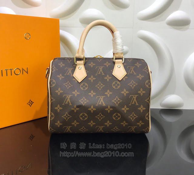 LV女包 M41113 路易威登Speedy 25手袋  LV女手提包 LV女手挎包 LV單肩斜挎包  ydh3022